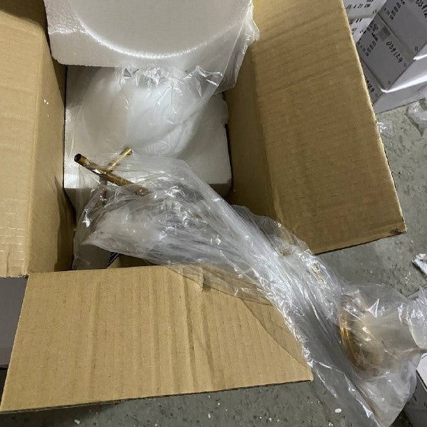 Настольная лампа Ягода Золото/Белый D15