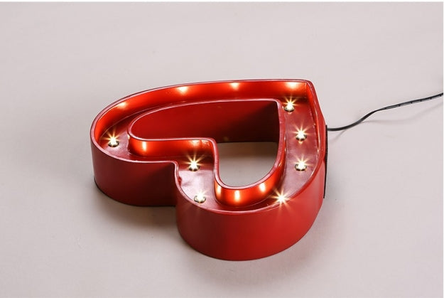 Настольная лампа LED Heart H26/L25