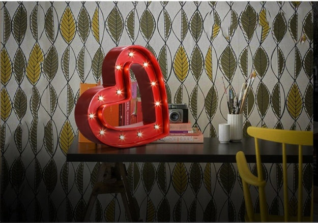 Настольная лампа LED Heart H26/L25