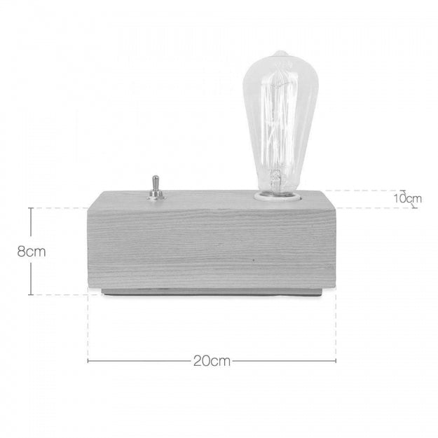 Настольная лампа Brick W20