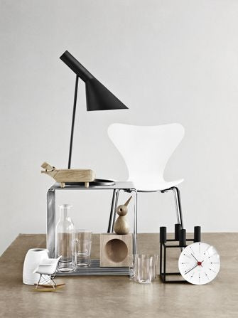 Настольная лампа Ворона Черный H50