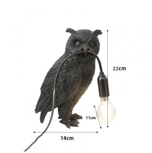 Настольная лампа в виде совы
