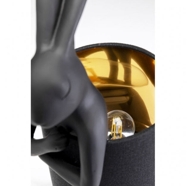 Настольная лампа Animal Rabbit Matte black 50 см